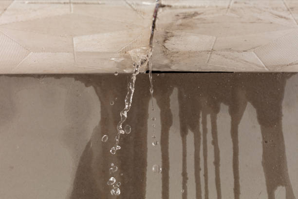 Professional Burst Pipe Cleanup technician working in Supai, AZ